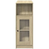  Barski stol s držačima boja hrasta sonome 101x40x103,5cm drveni | shoptok.hr