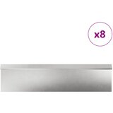  Ograde protiv puževa 12 pcs Srebrno Nehrđajući čelik | shoptok.hr