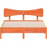  Okvir kreveta bez madraca voštano smeđi 135x190 cm od borovine | shoptok.hr