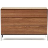 Kave Home Niska komoda u dekoru oraha u prirodnoj boji 110x75 cm Vedrana – | shoptok.hr