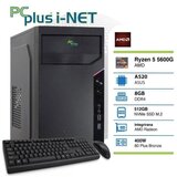 PCPLUS Namizni računanik i-NET Ryzen 5 5600G 8GB 512GB NVMe M.2 SSD | Shoptok.si