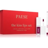 Paese The Kiss Lips Set Raspberry Red poklon set 05 Raspberry Red nijansa | shoptok.hr