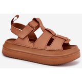 Boto Ladies Platform Sandals Camel Nitavelia | Shoptok.si