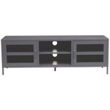 Premier Housewares Siva željezna TV komoda 150x50x45 cm Acier – | shoptok.hr