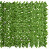 Balkonski zaslon za privatnost sa zelenim lišćem 300 x 150 cm | shoptok.hr