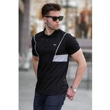 Madmext Men's Black Polo Neck T-Shirt 5243 Cene