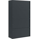 Ormarić za spise antracit 105 x 40 x 180 cm čelični | shoptok.hr
