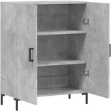  Komoda siva boja betona 69,5x34x90 cm od konstruiranog drva | shoptok.hr