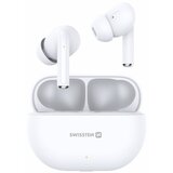 Swissten Swissten, Brezžične slušalke Swissten Bluetooth 5.0 bele s taktilnim upravljanjem, Bela, (5000228697) Cene