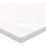  Ploča za radni stol bijela 100x50x2,5 cm od masivne borovine | Shoptok.si