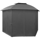  Vrtni šator sa zavjesama šesterokutni 360 x 265 cm | shoptok.hr