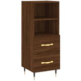 Maison Chic Komoda - Predalnik rjavi hrast 34,5x34x90 cm inženirski les, (21716829) | Shoptok.si