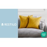 Restilo Ukrasna jastučnica Laila 45x45 cm, boja senfa | shoptok.hr