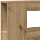  LED uzglavlje boja hrasta artisan 220x18,5x103,5 cm drveni | shoptok.hr