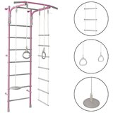 Monkey Gym Telovadna, švedska lestev za dom Gamma Pastel 2 - roza, (5000077564) | Shoptok.si