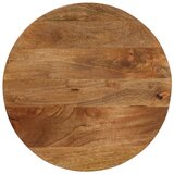 vidaXL Mizna plošča Ø 50x2,5 cm okrogla trden mangov les | Shoptok.si