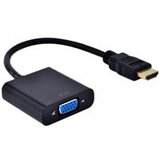 Gembird Adapter HDMI to VGA with audio Black Cene