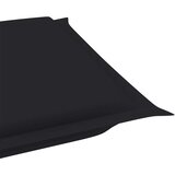 vidaXL Blazina za ležalnik črna 186x58x3 cm | Shoptok.si