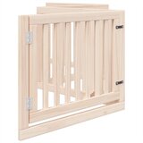  Vrata za pse s vratima sklopiva 4 panela 320 cm drvo topole | Eponuda.ba
