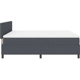  LED Box Spring Krevet Tamno siva i bijela 180 x 200 cm | shoptok.hr
