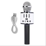  Bežični Bluetooth karaoke mikrofon Q88 sa LED svetlima | Eponuda.com