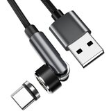 INF Magnetni USB-C polnilni kabel 3A Hitro polnjenje 2 m Black, (21262016) | Shoptok.si