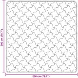  Zimska pokrivača Antracit 200 x 200 cm Mikrofibra i teddy flis | shoptok.hr