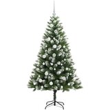 Umjetno Božićno drvce s pokrivačem snijega 150 LED lampica | shoptok.hr