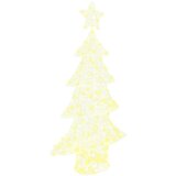  Božićno drvce s 160 LED svjetlima Topla bijela 150 cm Akril | shoptok.hr