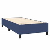  s oprugama i madracem plavi 90 x 190 cm od tkanine | shoptok.hr