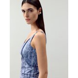 Reserved - Top s tie-dye uzorkom - indigo | shoptok.hr