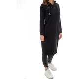 Eastbound ženska haljina wms fleece hoody dress EBW826-BLK Cene'.'