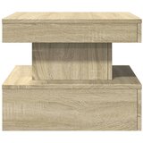 Ormarić za uzglavlje LED boja hrasta sonome 50x50x40 cm | shoptok.hr