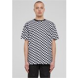 Urban Classics Men's T-shirt Oversized Check black/white | shoptok.hr