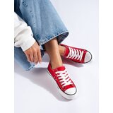 Shelvt Red classic sneakers | Shoptok.si
