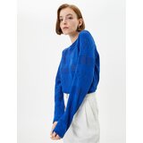 Koton Knitwear Sweater Openwork Crew Neck Long Sleeve cene