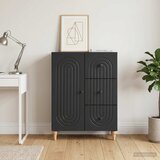  Kreveta s ladicama Crna 66 x 34,5 x 90 cm Konstruirano drvo | shoptok.hr