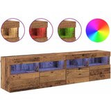 TV zidni ormari Zidne 2 pcs Staro drvo 80 x 30 x 40 cm | shoptok.hr
