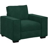SOFA fotelja tamnozelena 100x78x84 cm baršun - Tamnozelena 1 100 cm | shoptok.hr