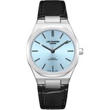 Lee Cooper Ženski sat LC08337.301, Svetlo plavo kućište, Crne boje | Eponuda.com