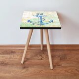 Hanah home klub sto Shp313, 35x42x35 cm, Šareni | ePonuda.com