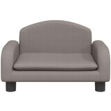  Otroški kavč taupe 50x40x30 cm blago | Shoptok.si