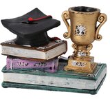  Lampara, gipsana figura,kasa, diploma Cene