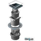 Peštan slivnik 10X10 dry black glass | Eponuda.com
