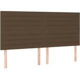Krevet box spring s madracem LED tamnosmeđi 180x200 cm tkanina | shoptok.hr