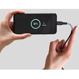 forcell karbonski kabel Type C v Type C 3.0 QC Power Delivery PD60W CB-02C črn 1 meter | Shoptok.si