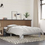 Maison Chic Posteljni okvir - Enojna postelja - Postelja za odrasle siva sonoma 75x190 cm inženirski les in kovina-J15280, (21768063) | Shoptok.si