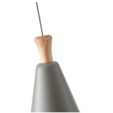  Visilica na sajli SIMPLO 1xE27/15W/230V siva prečnik 20 cm | Eponuda.com