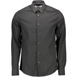 Calvin Klein MEN&#39;S BLACK LONG SLEEVE SHIRT | Shoptok.si