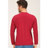 Dewberry T8588 BIKE COLLAR MEN'S SWEATSHIRT-BURGUNDY | shoptok.hr